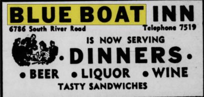Candles (Blue Boat Inn) - Oct 1945 Early Mention As Blue Boat Inn (newer photo)